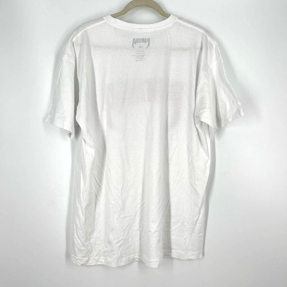 Pantera White Band Tee 100% Cotton T-Shirt Size 2XL NWOT - Picture 4 of 11